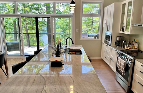 Lac-du-Cerf Cottage | White Pine Cottage at Lac du Cerf - a bright, modern, cozy place to unwind.
