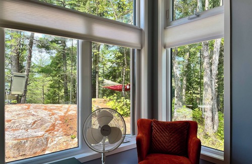 Lac-du-Cerf Cottage | White Pine Cottage at Lac du Cerf - a bright, modern, cozy place to unwind.