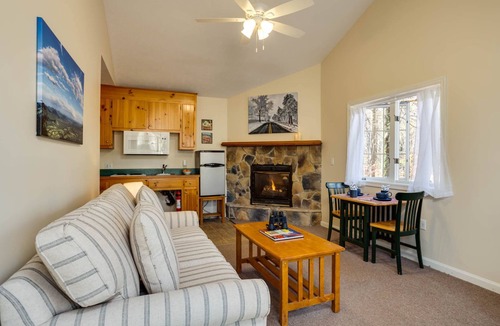 Montebello Cabin | White Rock Cabin-1BR, ADA, kitchenette, fireplace