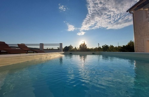 Sibenik Villa | Whitestone Villa Dubrava - with outdoor pool
