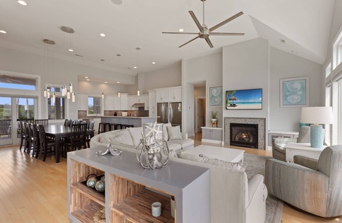 Southern Shores House | Who's On First: Oceanfront, Pool, Theater, Elevator