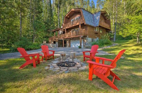 Alpine House | 'Wild Huckleberry Cabin' in Alpine: Fire Pit, Deck