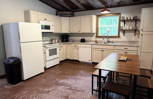 Caddo Gap House | Wild Ride Retreat Trailer Parking Pets Sleeps 6 Near Albert Pike Caddo River