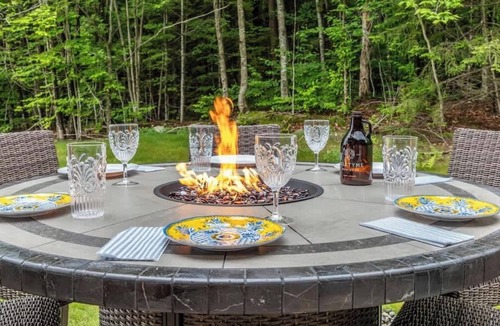 Stowe Area House | Wildewood: Modern | Fireplace | Luxe in Stowe