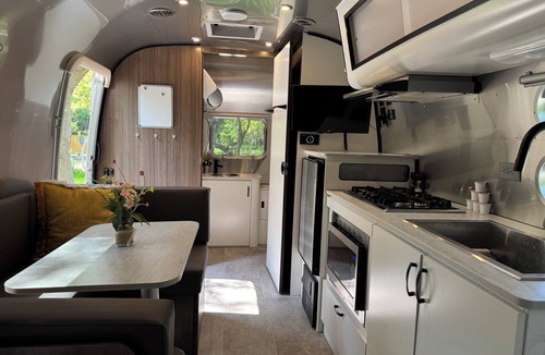 Ashland House | Wildflower Airstream with 4 Person Hot Tub
