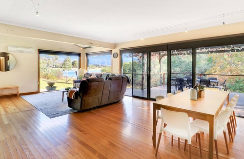 Macs Cove House | Willow Bend, Waterfront property with a private pontoon