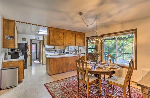 Willow Creek House | Willow Creek Hideaway with Deck, 1 Mi to River!