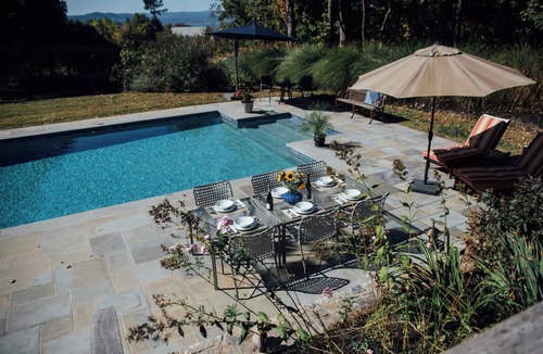Ossining House | Willoway: family-friendly retreat, Pool, 3+ wooded acres