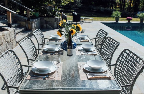 Ossining House | Willoway: family-friendly retreat, Pool, 3+ wooded acres