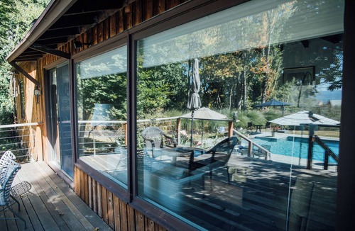 Ossining House | Willoway: family-friendly retreat, Pool, 3+ wooded acres