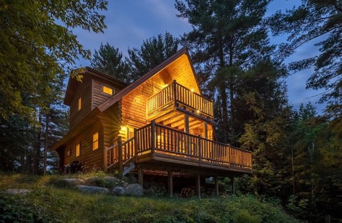 Wilmington House | Wilmington Range Log Cabin on the AuSable River