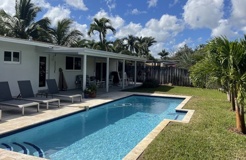 Oakland Park House | Wilton Zen: 2 Bed 2 Bath w/ Heated Salt Water Pool!