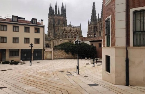 Burgos Apartment | Window to Santa Maria