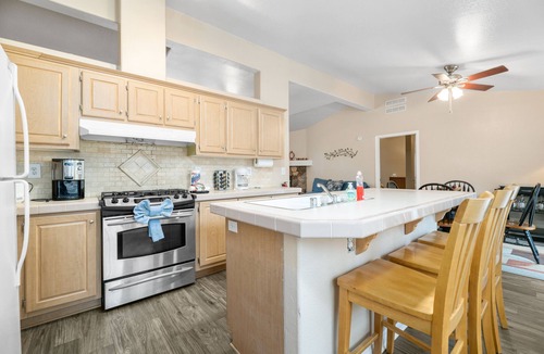 Big Bear City House | Wine Down - Fireplace, Fenced Yard, Deck, Barbecue