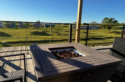 Fredericksburg Resort | Wine-Inspired Container Home, Rooftop Deck & Pool