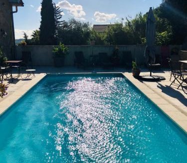 Saint-Genies-de-Fontedit Villa | Winemaker’s House with pool near the sea