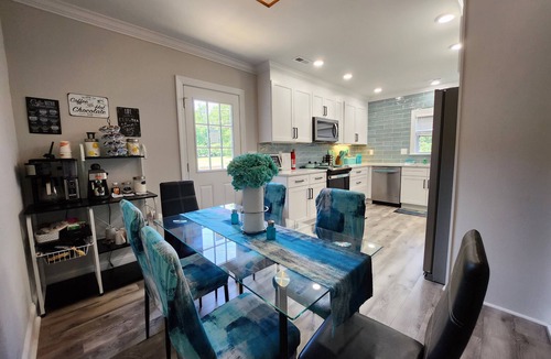 Winston - Salem House | Winston: King Beds, Hot Tub, Firepit, & Arcade