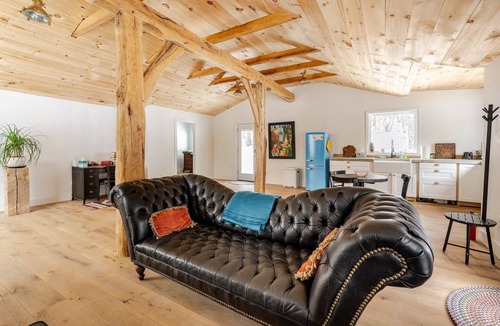 Poughquag Cabin | Winter wonderland on over 60 acres.