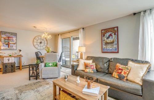 Nellysford House | Wintergreen Resort Condo: Deck & Golf Course Views