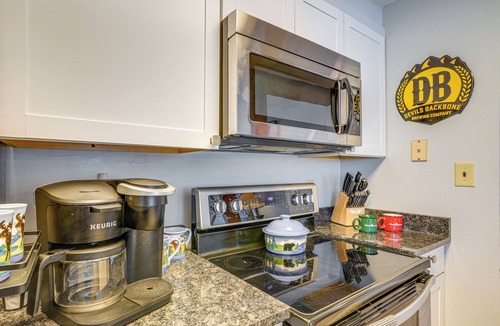 Nellysford Condo | Wintergreen Resort Condo: Deck & Golf Course Views