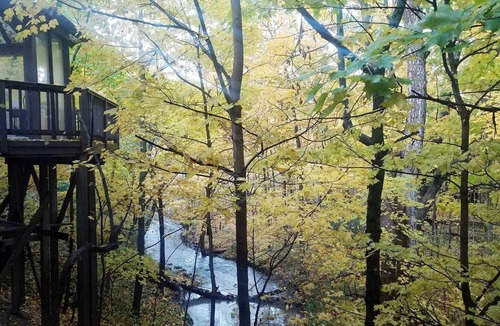 Racine Apartment | Wisconsin Treehouse Getaway!