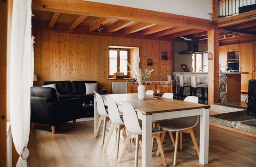 La Chaux-du-Milieu Apartment | Wohnung in altem, renoviertem Bauernhaus by Interhome