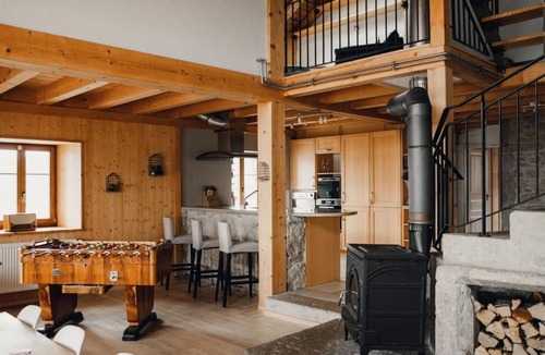 La Chaux-du-Milieu Apartment | Wohnung in altem, renoviertem Bauernhaus by Interhome