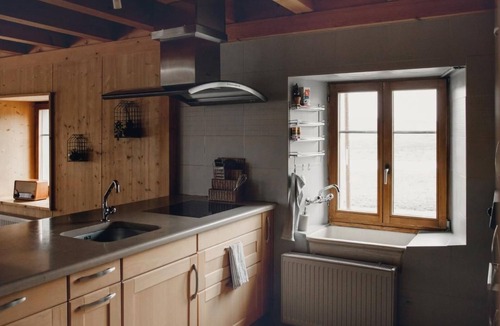 La Chaux-du-Milieu Apartment | Wohnung in altem, renoviertem Bauernhaus by Interhome
