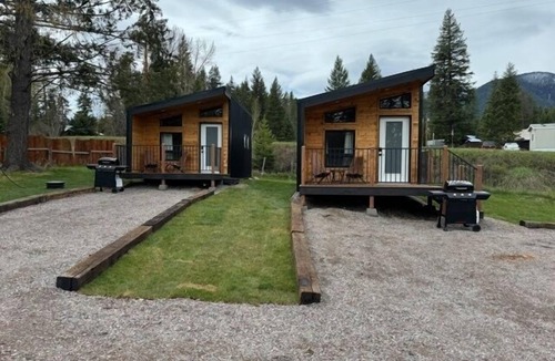 Martin City Cabin | Wolf Den Micro Cabin at Spotted Bear Retreat