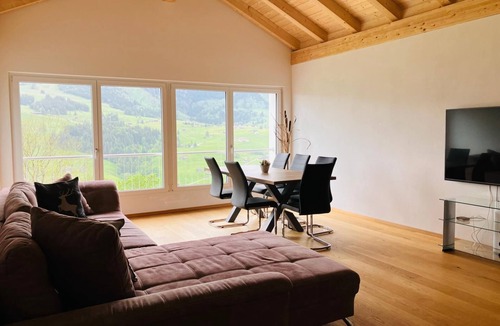 Wildhaus Apartment | Wonderful, spacious vacation apartment with separate wellness area.