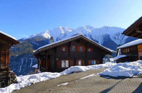 Riederalp House | Wonderful private villa for 8 guests with WIFI, TV, patio and panoramic view