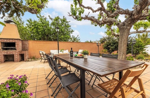 Tamarit House | Wonderful private villa for 9 people with A/C, private pool, WIFI, TV, balcony and pets allowed