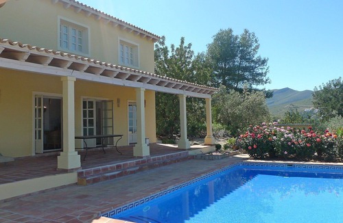 Adsubia House | Wonderful private villa for 6 guests with A/C, private pool, WIFI, TV, terrace and panoramic view