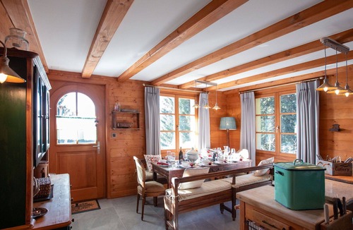 Villars-sur-Ollon House | Wonderful private villa for 10 people with WIFI, TV and terrace