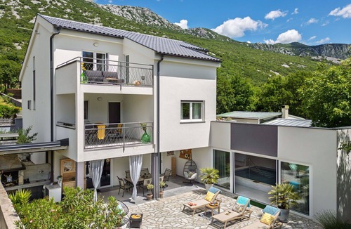 Tribalj House | Wonderful private villa for 8 guests with private pool, A/C, WIFI, TV and terrace