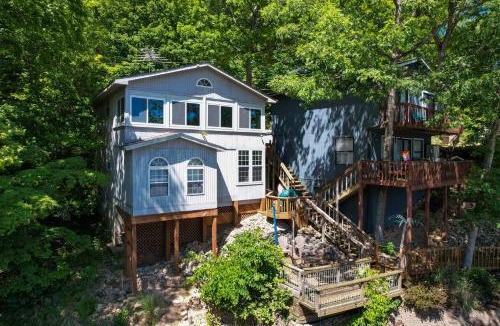 Rocky Mount House | Wonderful Remote Lake Cabin! Fish from Deck & Dock