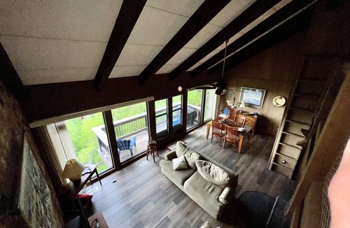 Dan River Villa | Wonderful view 2/2 villa. A block away from the Blue Ridge Parkway. 2 balconies!