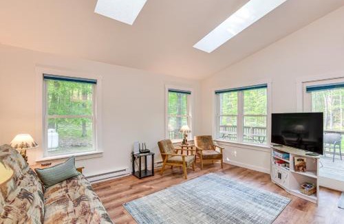 Farwell House | Wooded Country Home with Spacious Deck in Farwell!