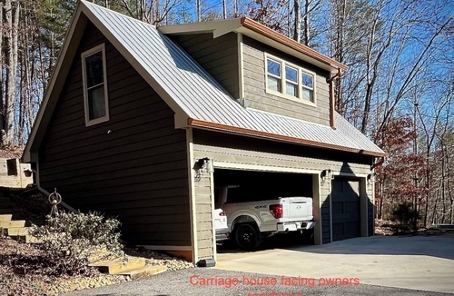 Dahlonega Apartment | Wooded setting, upscale natural wood interior, approx 4 miles from town square