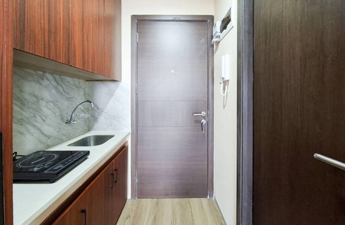 Pinang Apartment | Wooden Accents Studio For 2 Pax At Pacific Garden Campus Town Apartment