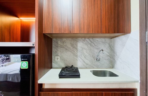 Pinang Apartment | Wooden Accents Studio For 2 Pax At Pacific Garden Campus Town Apartment