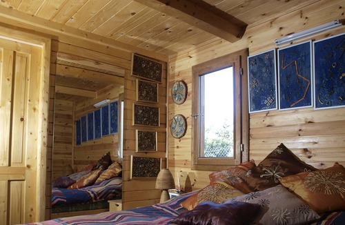 Santa Susanna House | WOODEN CHALET BARCELONA MOUNTAIN BEACH with SEA VIEW