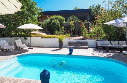 Saint-Alban-sous-Sampzon Villa | Wooden contemporary villa with amazing views in southern France