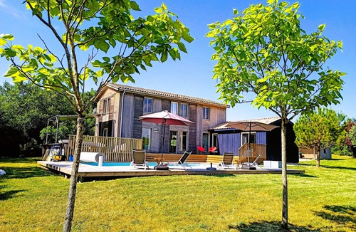 Devillac House | Wooden home, heated pool, AC, 8 guests, Dordogne - Périgord