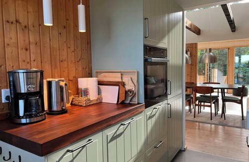 Saksild Strand House | Wooden house from the 1960s at Saksild Beach