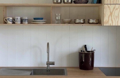 Praesto House | Wooden house with seaviews close to Bønsvig Beach