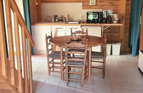 Marsoulas Apartment | Wooden loft for 3 people.