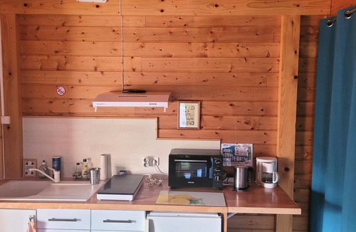 Marsoulas Apartment | Wooden loft for 3 people.