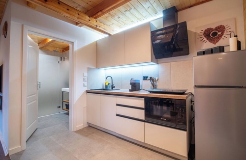 Seliste Dreznicko Apartment | Wooden Villa OLD OAK app2 in fabulous Plitvice Lakes