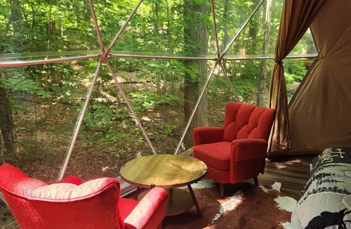 Brownsburg-Chatham Ski Chalet | Woodland dome